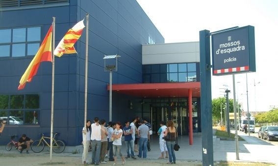 La comissaria dels Mossos d'Esquadra a Mataró