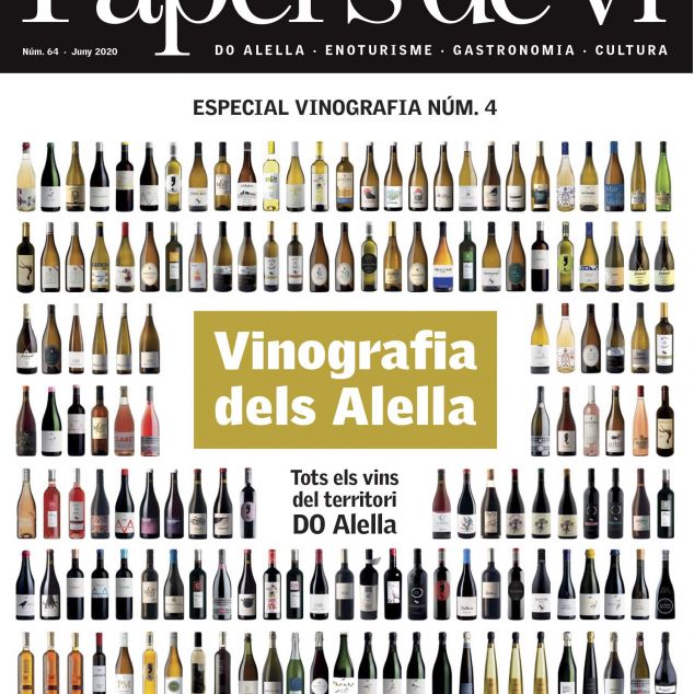 Coberta del catàleg dels vins DO d'Alella