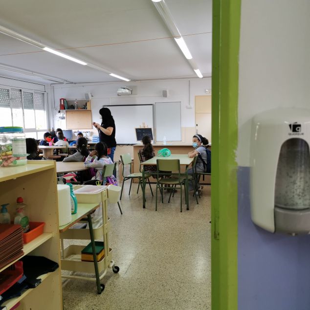 Inici de curs 2020-2021 Escola Germanes Bertomeu. Foto: R.Gallofré