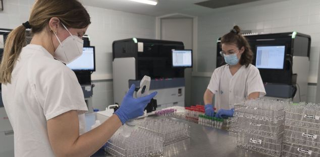 Tests PCR i d'antígens per detectar casos de Covid