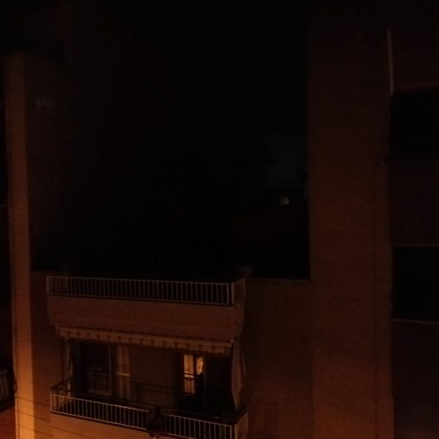 El barri de Rocafonda sense llum