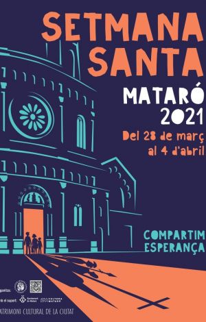 El cartell de la Setmana Santa de Mataró 2021