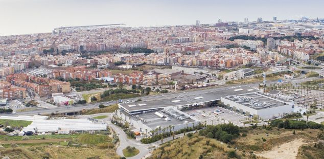 Vista aèria de la ciutat de Mataró