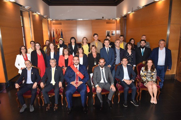 Els 27 regidors de l'Ajuntament de Mataró
