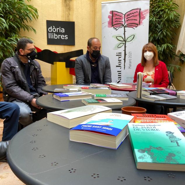 Els actes de Sant Jordi s'han presentat a Dòria Llibres
