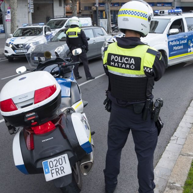 La Policia Local de Mataró. Foto: R.Gallofré