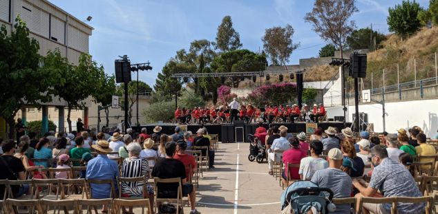 El concert de la Banda, a Rocafonda. Foto: Berta M