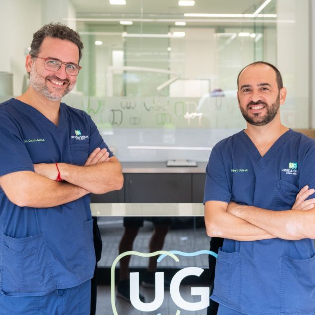 Carlos García i Albert Ustrell, directors de la clínica