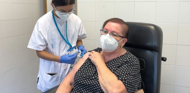 Vacunació de la Grip al CAP de Ronda Cerdanya. Foto: R.Gallofré