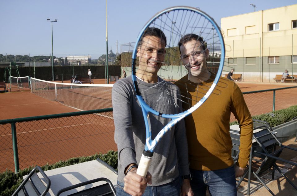 Dos dels creadors de la start-up de Mataró que transforma el cordatge de raquetes