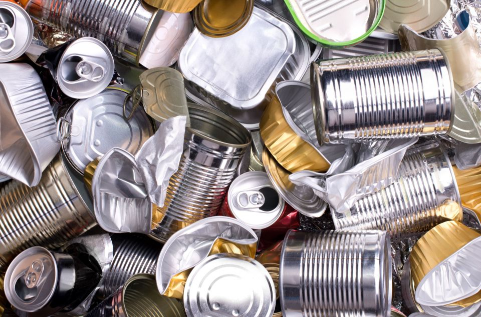 Les llaunes d'alumini són fàcilment reciclables