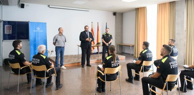 Presentació dels nous agents de la Policia Local de Mataró. Foto: R.Gallofré