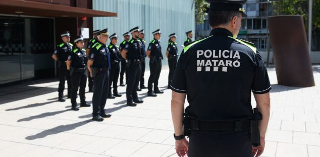 Presentació dels nous agents de la Policia Local de Mataró. Foto: R.Gallofré
