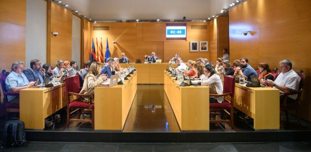 Ple municipal extraordinari Mataró Ordenances Fiscals. Foto: R.Gallofré