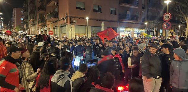 Celebració de la comunitat marroquina a Mataró. Foto: R. Gallofré