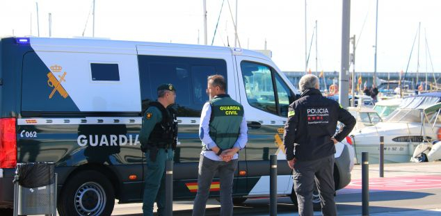 Operatiu policial conjunt al Port de Mataró. Foto: ACN