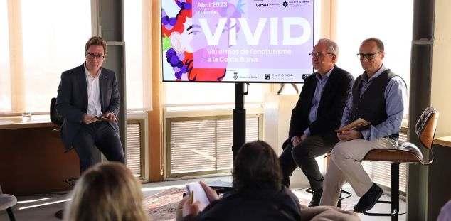 Presentació del festival Vívid a Barcelona