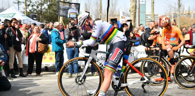 Remco Evenepoel, el campió del món a la Volta ciclista Catalunya. Foto: R.Gallofré