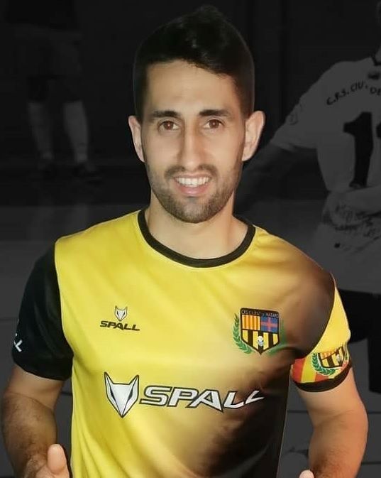 Javi Capilla, en la seva etapa com a jugador del CFS Ciutat de Mataró-Enlleura't. Foto: CFS Ciutat de Mataró-