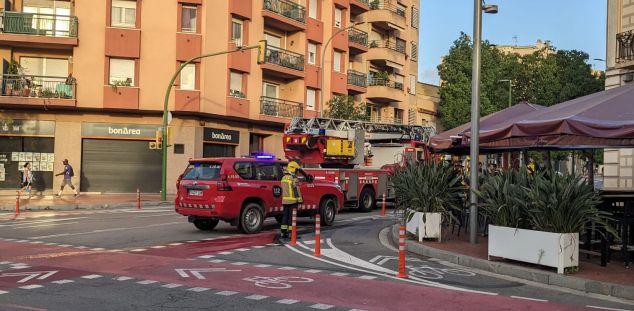 Ensurt al Restaurant Mundial de Mataró per un petit incendi