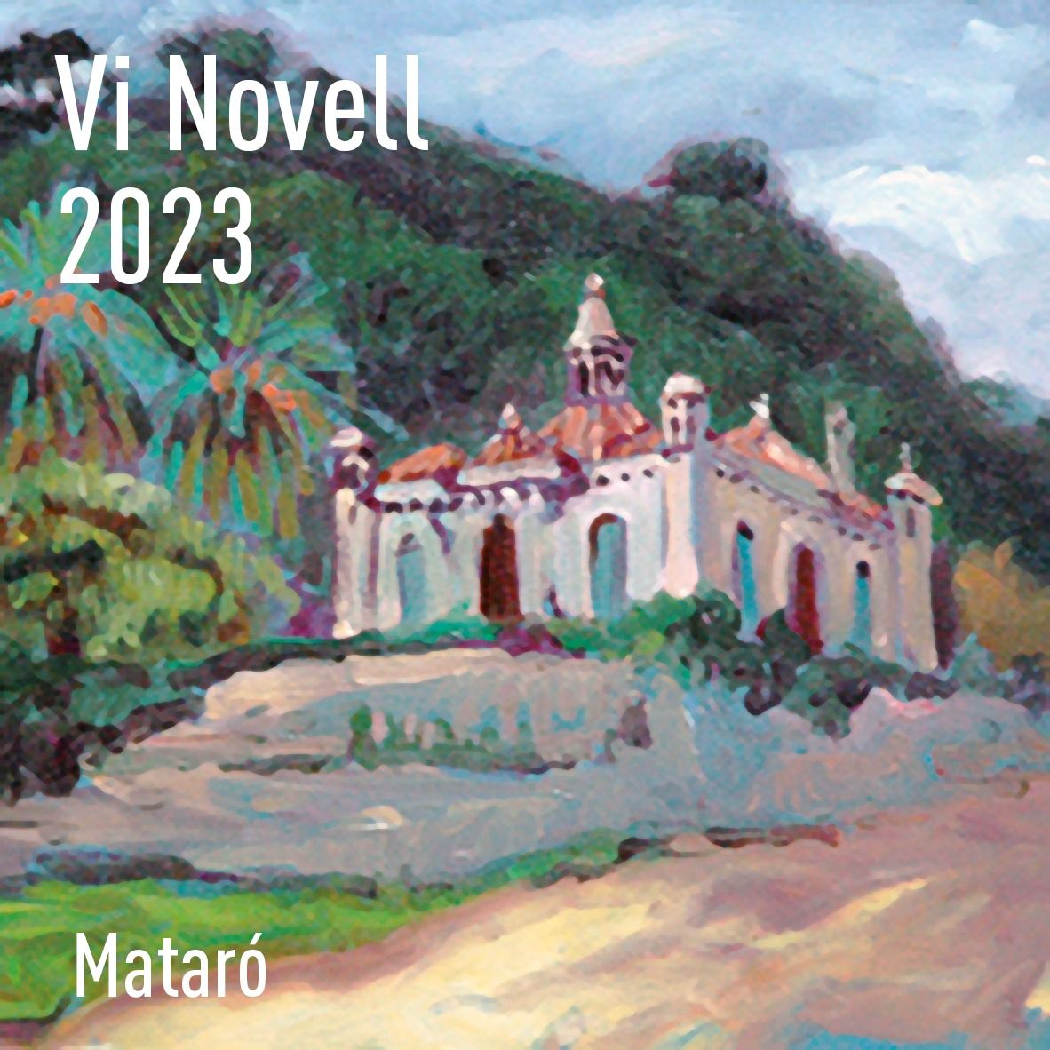 L'etiqueta del Vi Novell 2023, obra d'Antoni Luis