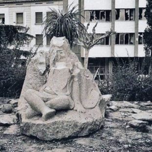 1974 Atemptat monument Caiguts (foto Fons Quintana, ACM)