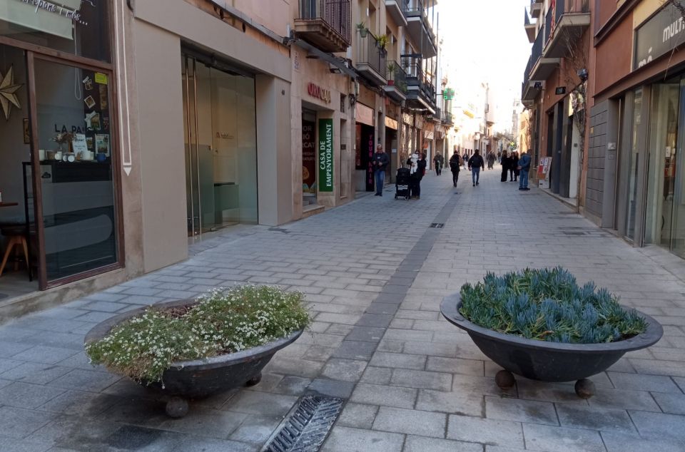 Mataró tanca definitivament el carrer de Sant josep als vehicles