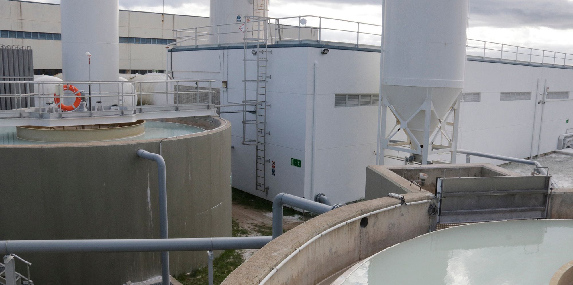 La planta dessalinitzadora de la Tordera, al terme municipal de Blanes | Cedida
