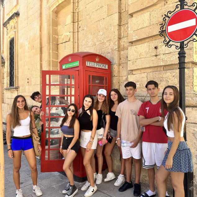 Grup del summer camp 2023 a Malta