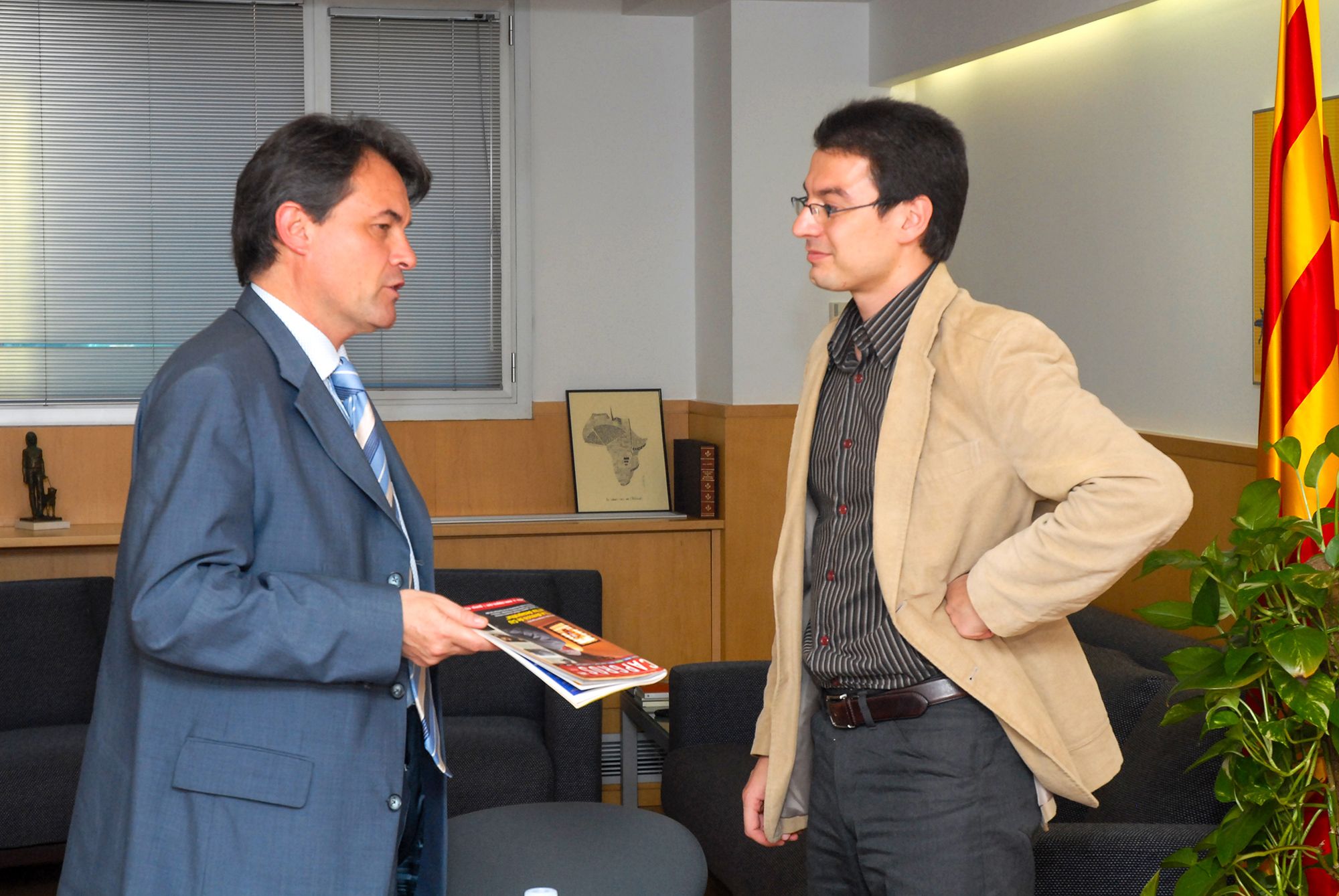 Francesc Castanyer amb Artur Mas | RG