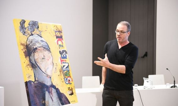 Jordi Prat durant la presentació del cartell. Foto: R.Gallofré