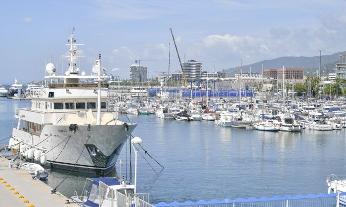 Vista del Port de Mataró. Foto: R. G. 