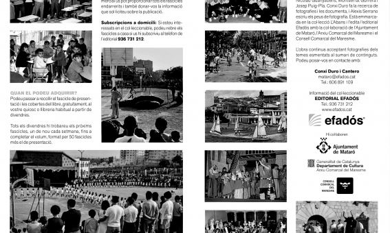 L'Abans de Mataró, detall del col·leccionable